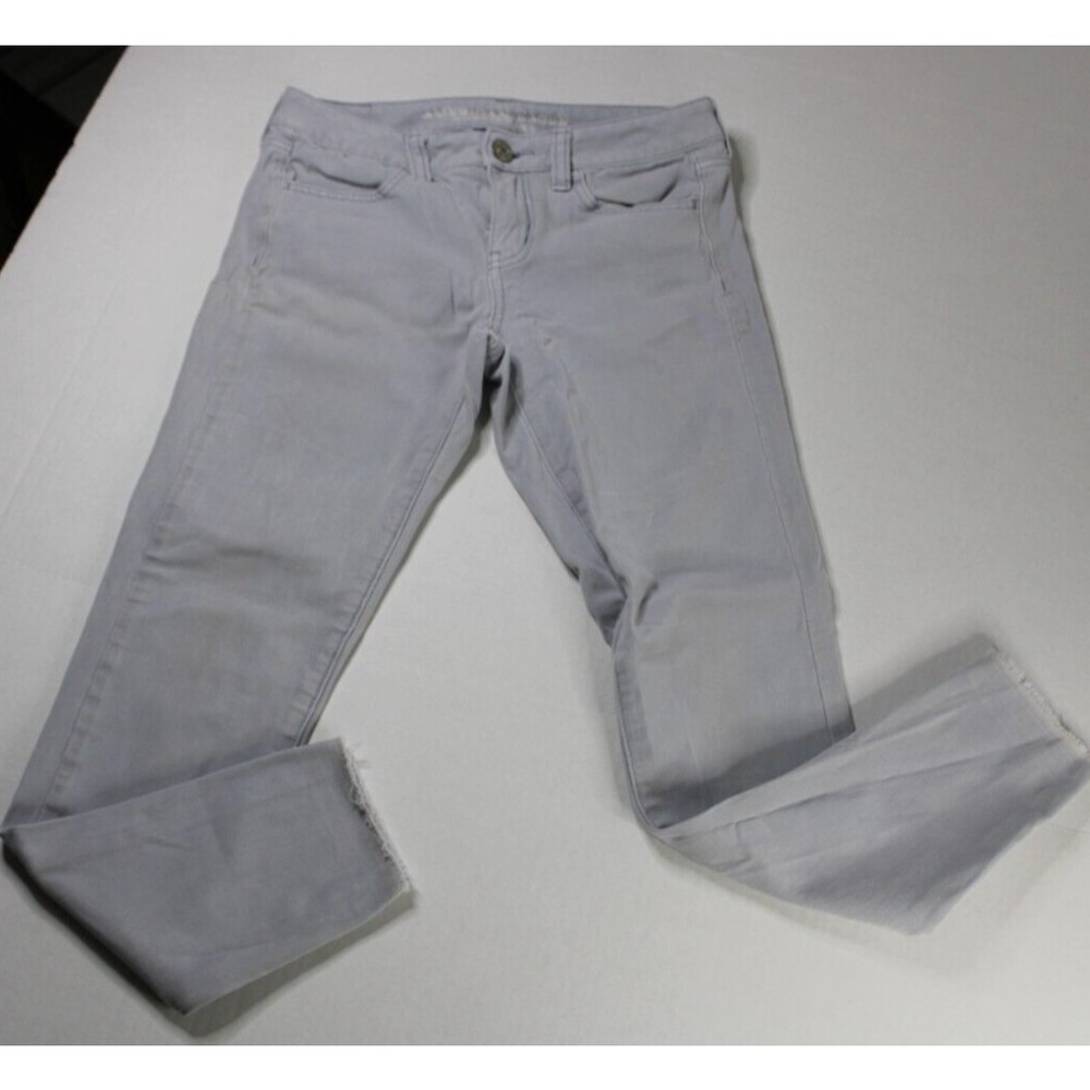 American Eagle Outfitters Jegging Womens 4 Blue Light Wash High Rise Skinny Leg